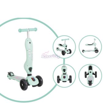 Moni/Byox Skiddy átalakítható scooter 2év/50kg menta