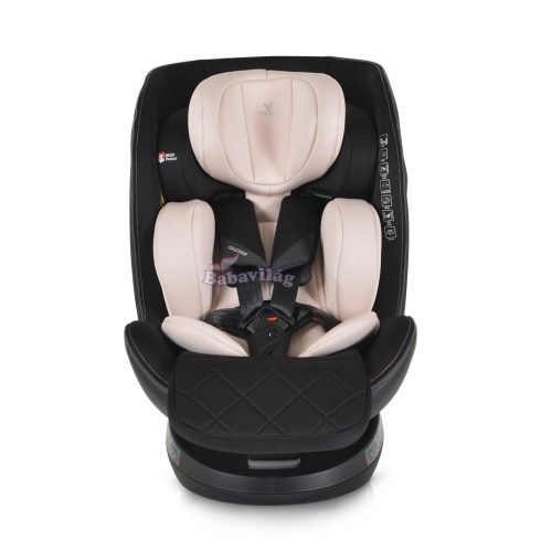 Cangaroo Castor I-Size 360°-ban forgatható ISOFIX gyermekülés (40-150 cm) - Púder 