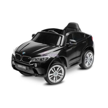 BMW X6M  Elektromos autó távirányítóval 12V fekete